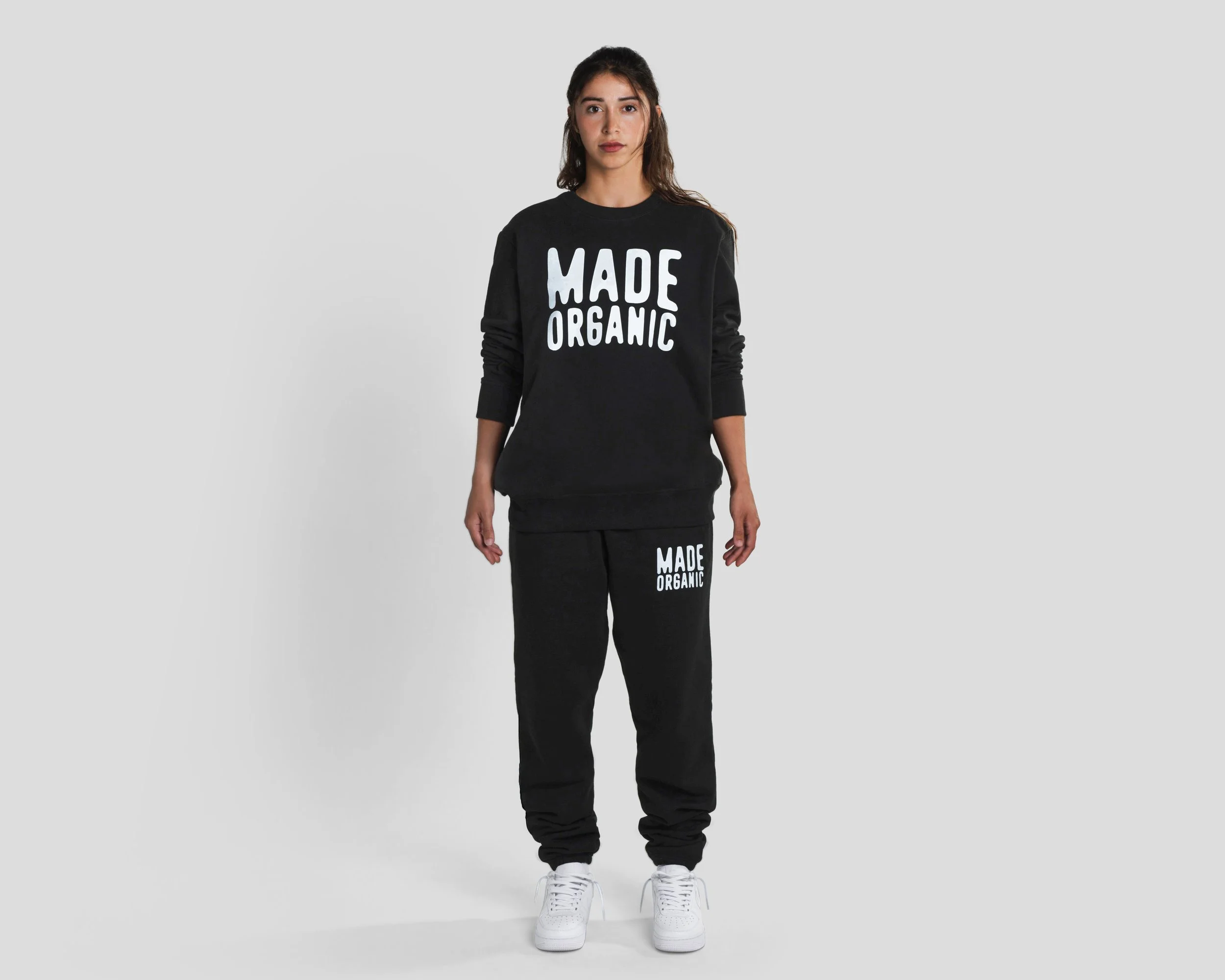 11 Black - Made Organic - front on model.jpg