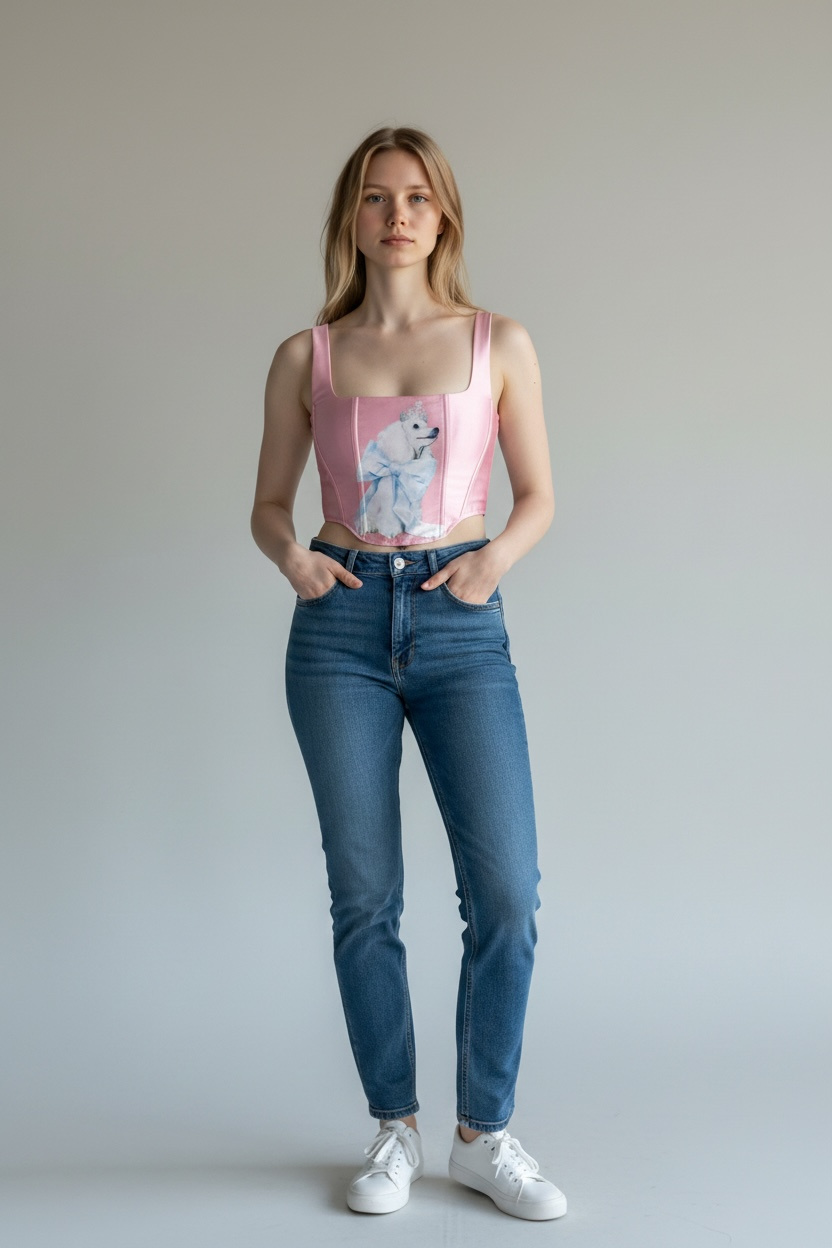 Princess Dog Corset Top