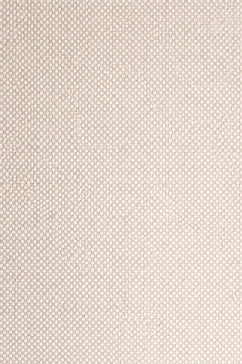 Close-up of white woven fabric with a small textured pattern.