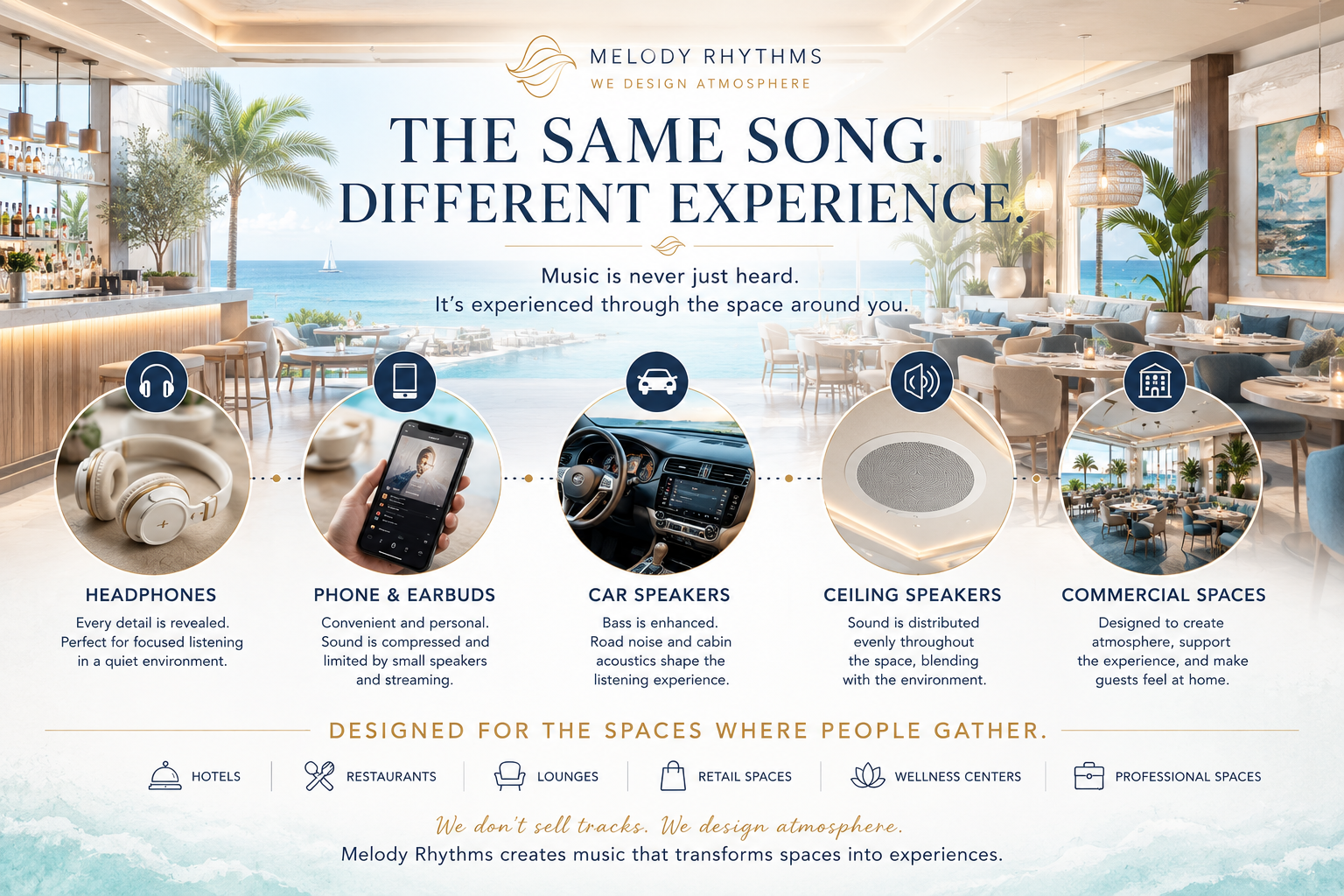 The Same Song, Many Listening Experiences