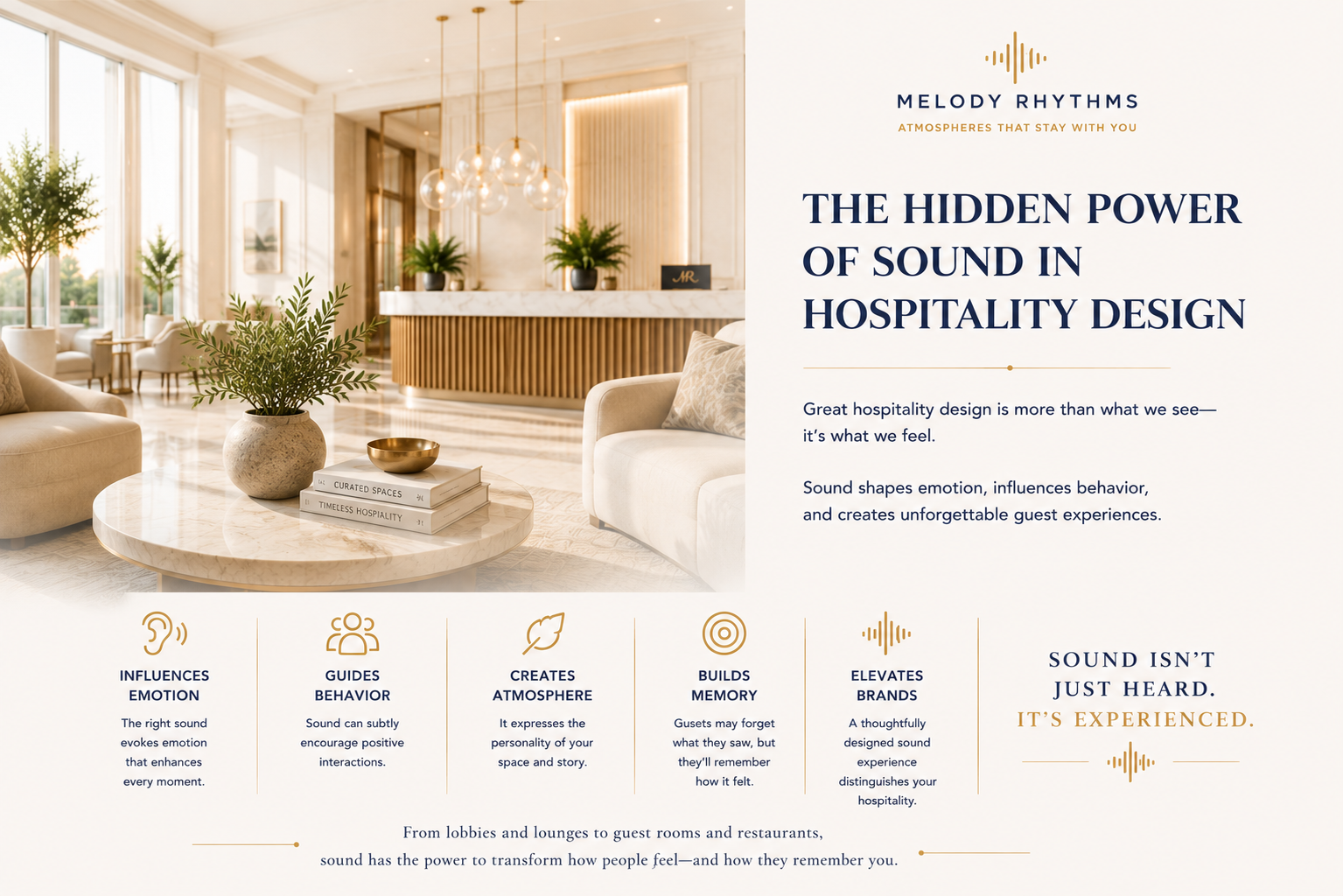 The Hidden Power of Sound in Hospitality Design