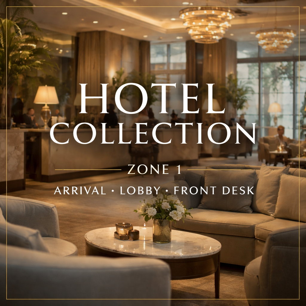 Hotel Collection - Zone 1: Arrival - Lobby - Front Desk