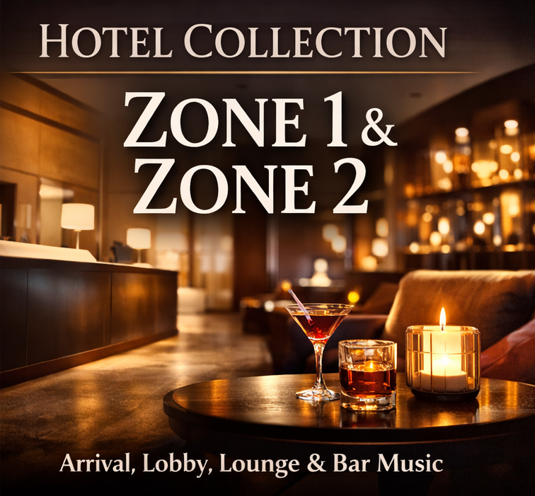 Hotel Collection - Zones 1 & 2: Arrival, Lobby, Lounge & Bar Music