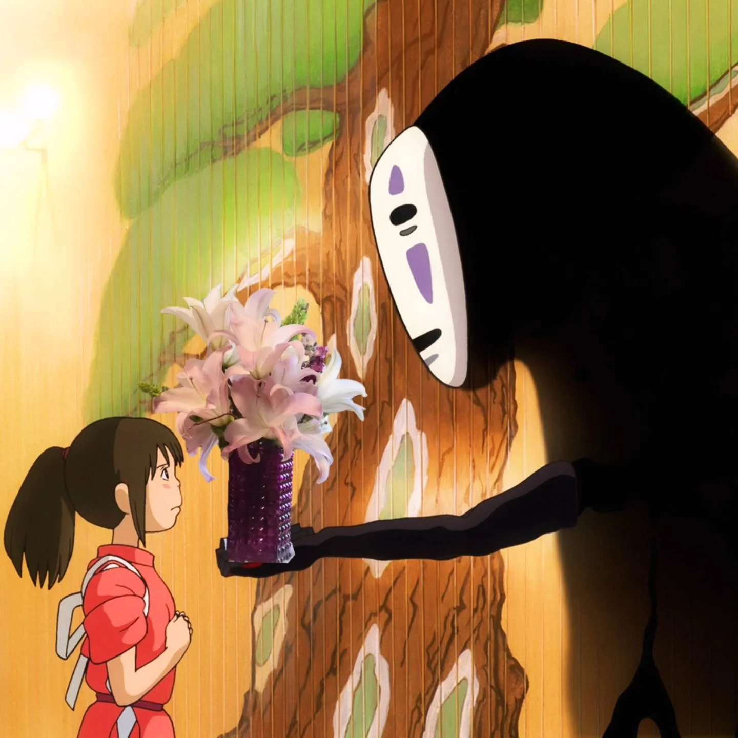 She's a Mysterious Marvel ✨🌸 She's covered (armored?) with lilies, 360&deg;, but if you dare to look closer, she'll surprise you then you can't look away. We're inspired by who you are and create what's most personal to you (or who you love). We can