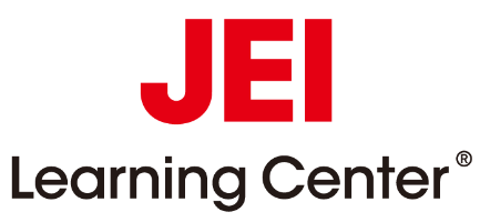 Logo of JEI Learning Center with red and black text.