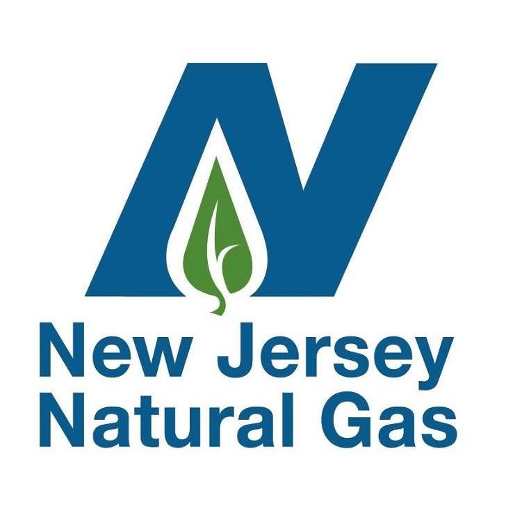 Logo of New Jersey Natural Gas featuring a stylized letter 'N' with a green leaf inside it.