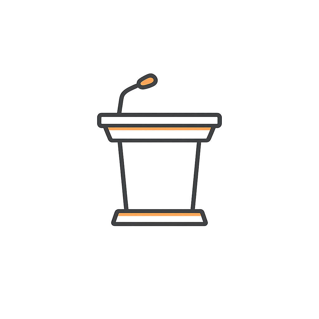 Institutional keynote speaking services