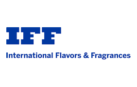 IFF logo with the text 'International Flavors & Fragrances'.