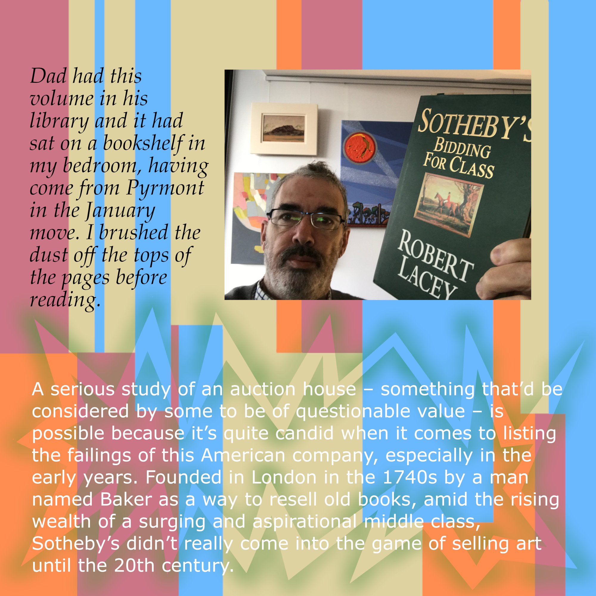 Sothebys Bidding for Class: Robert Lacey Book Cover