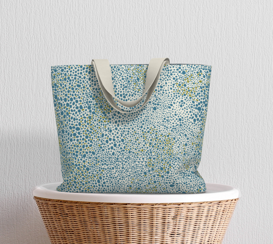 Splash Tote, Blue