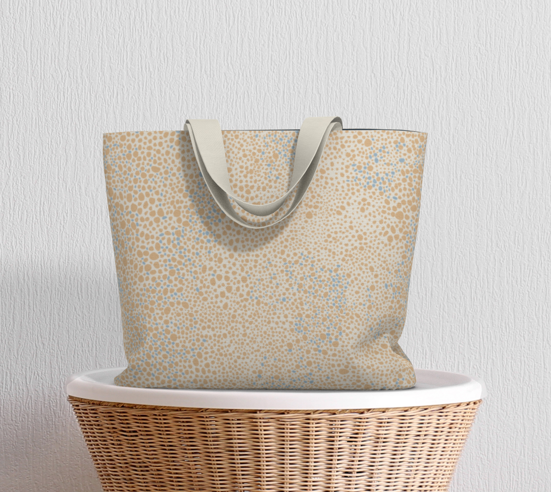 Splash Tote, Beige