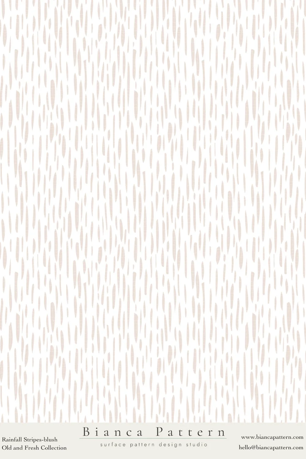 Beige and white streaked rain pattern wallpaper.