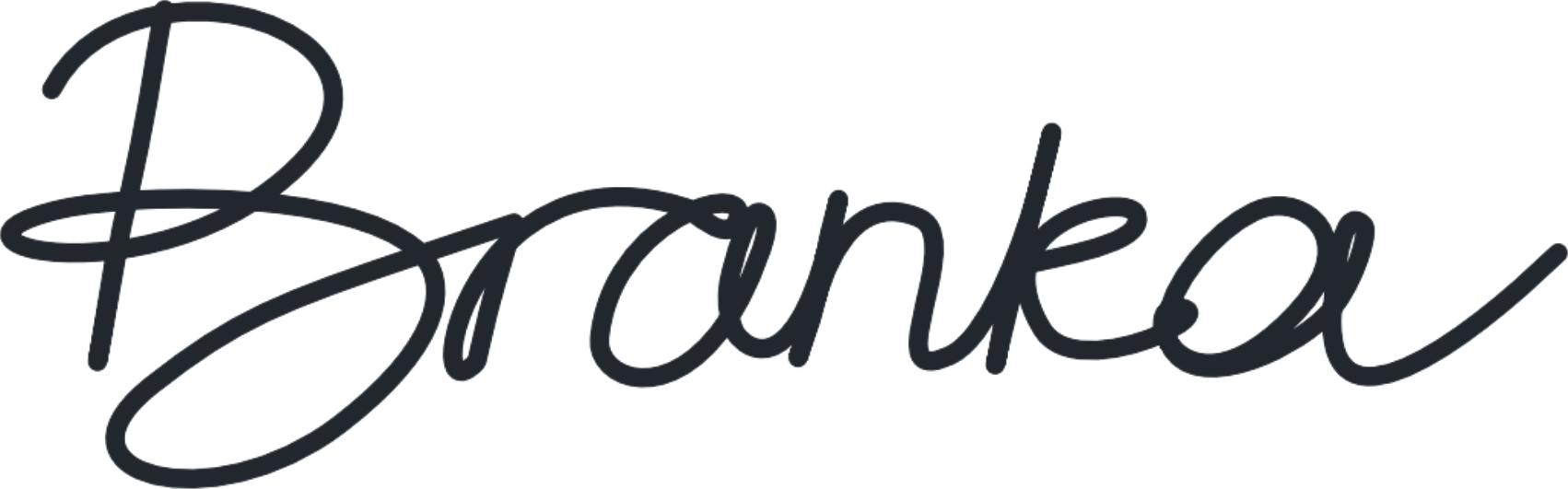 A black cursive handwritten style text that reads "Thanks".