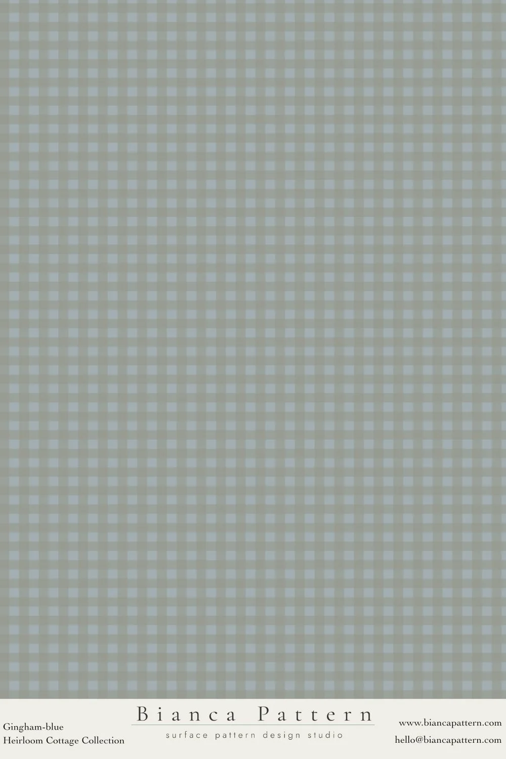 Close-up of a beige gingham pattern fabric with small white checkered squares.