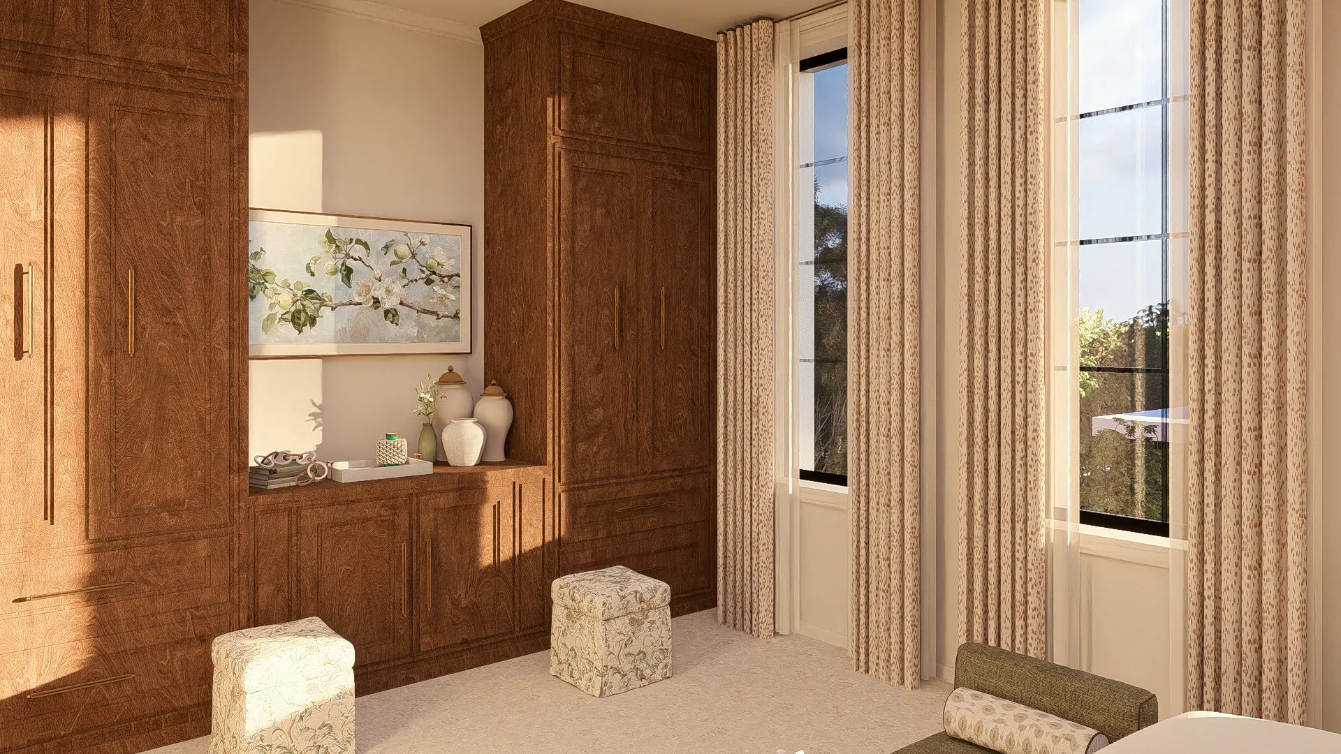 Hotel Room Built In Closet