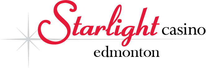 Retro style starburst graphic with the word 'Starlight' written in cursive red font.