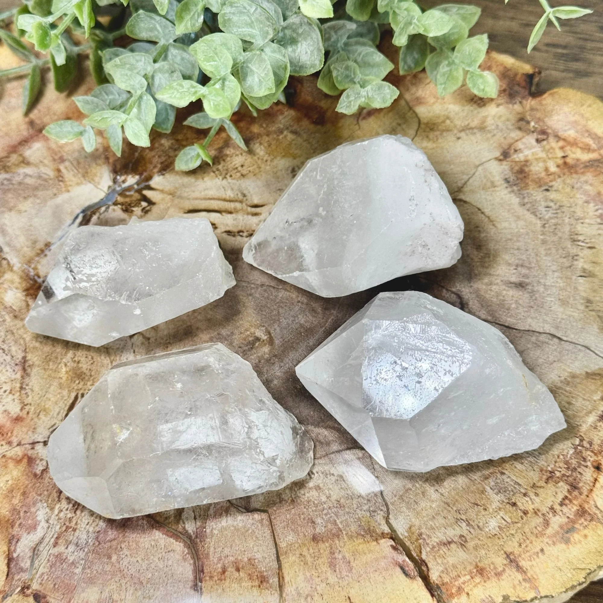 Natural Clear Quartz Large Points | Clarity, Amplification & Spiritual Energy