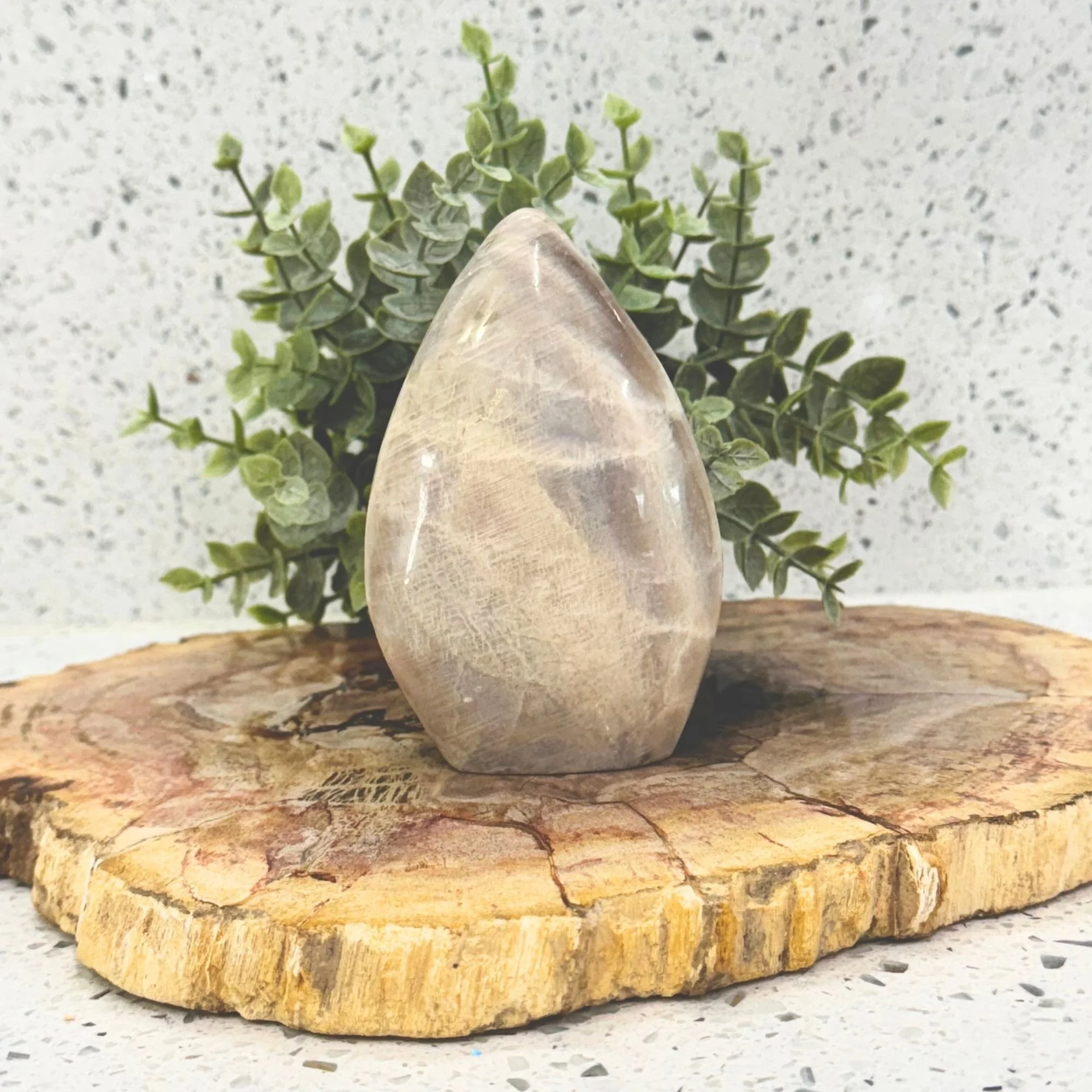 Moonstone Freeform Tower | Intuition, Emotional Balance & Inner Calm Crystal