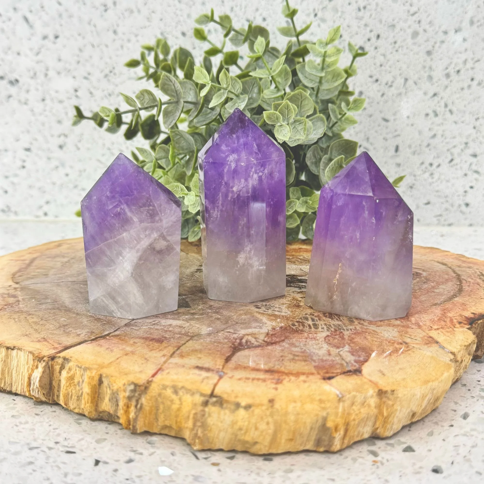 Amethyst Generator Tower – Natural Crystal Point for Healing, Meditation & Energy Work