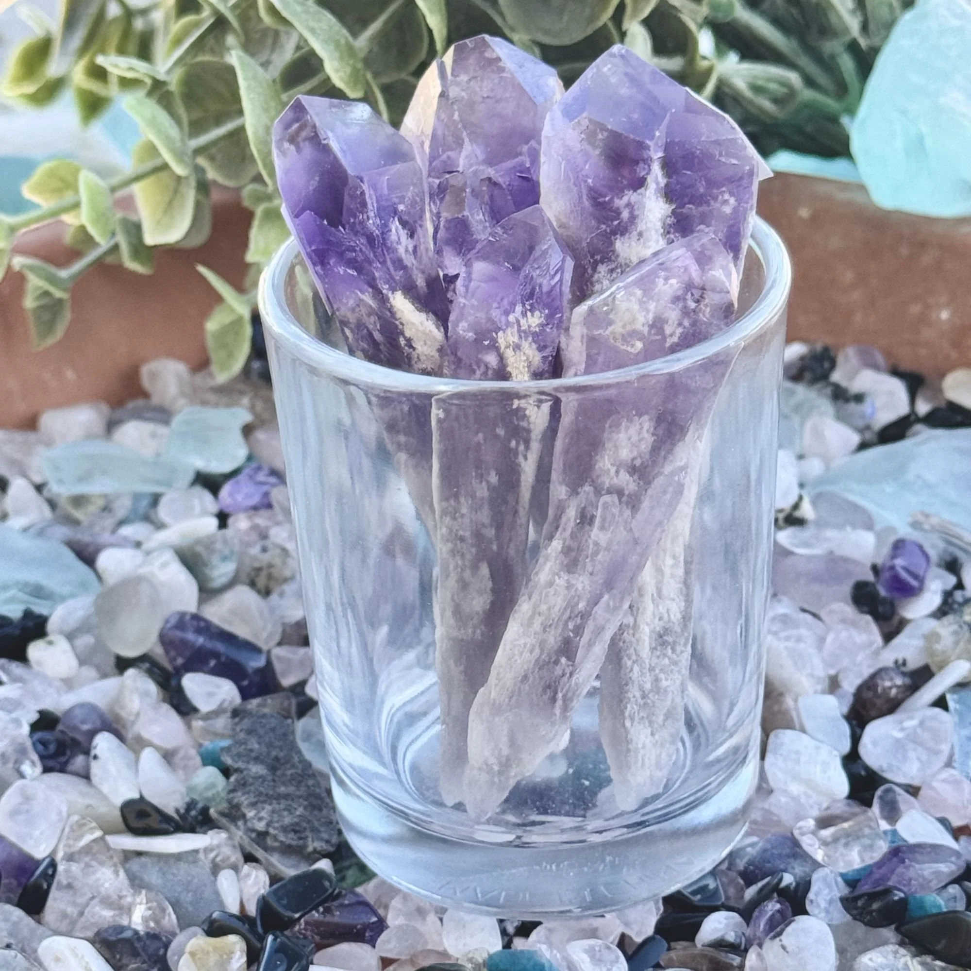 Amethyst Scepter Crystal Points – Natural Formation