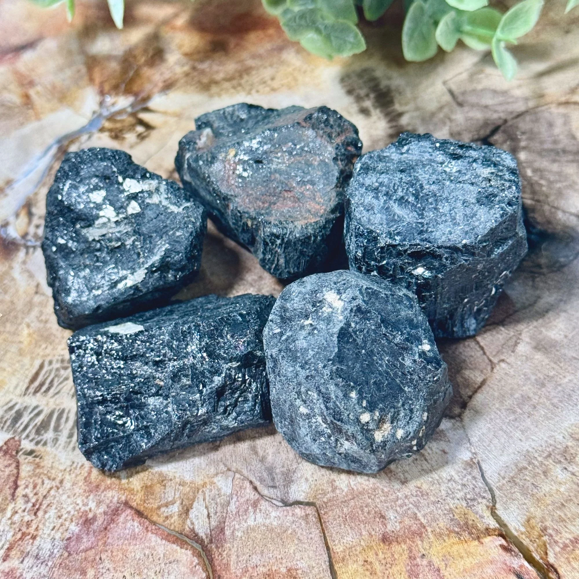 Natural Rough Black Tourmaline | Protection Crystal