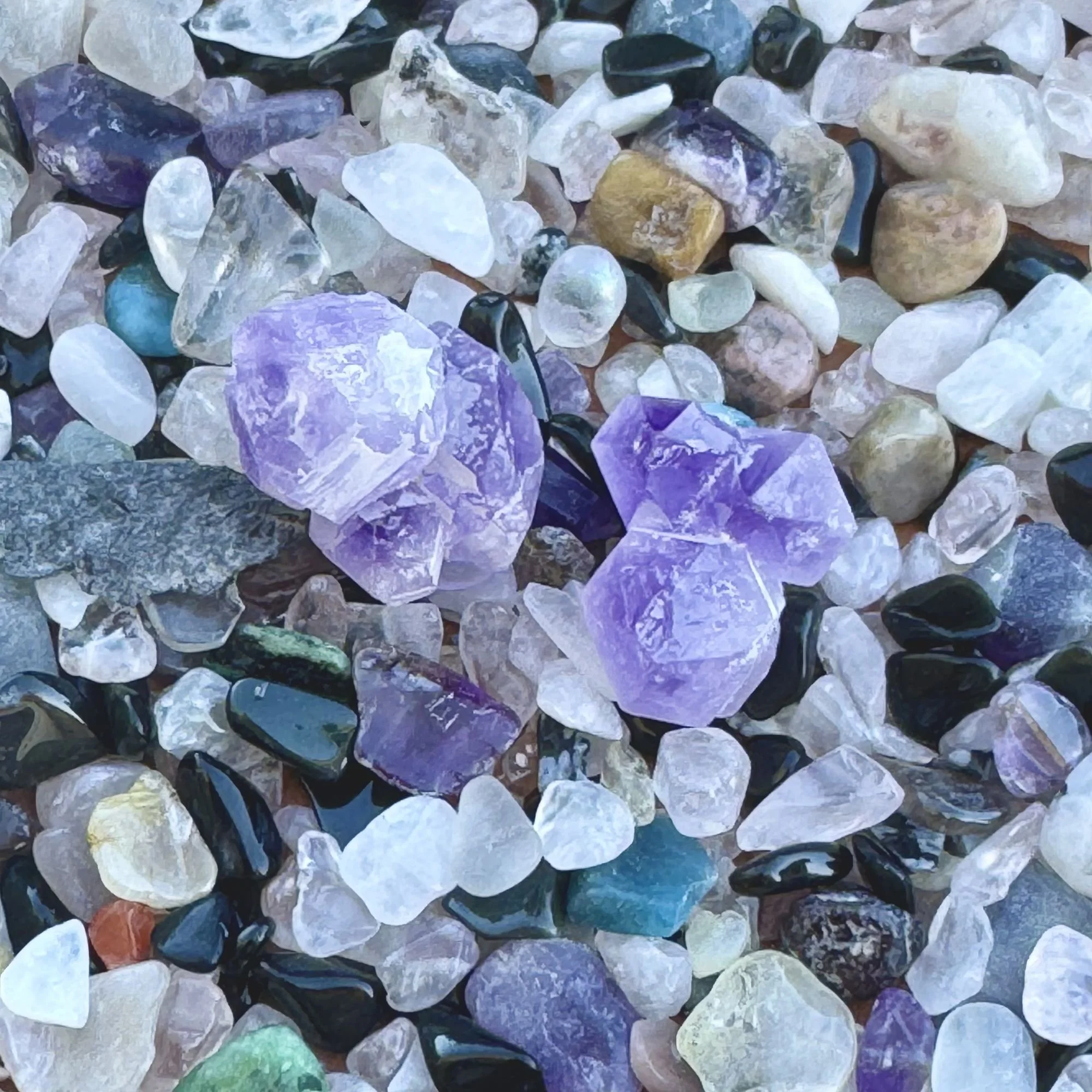 Amethyst Mini Cluster Points – Natural Crystal Clusters