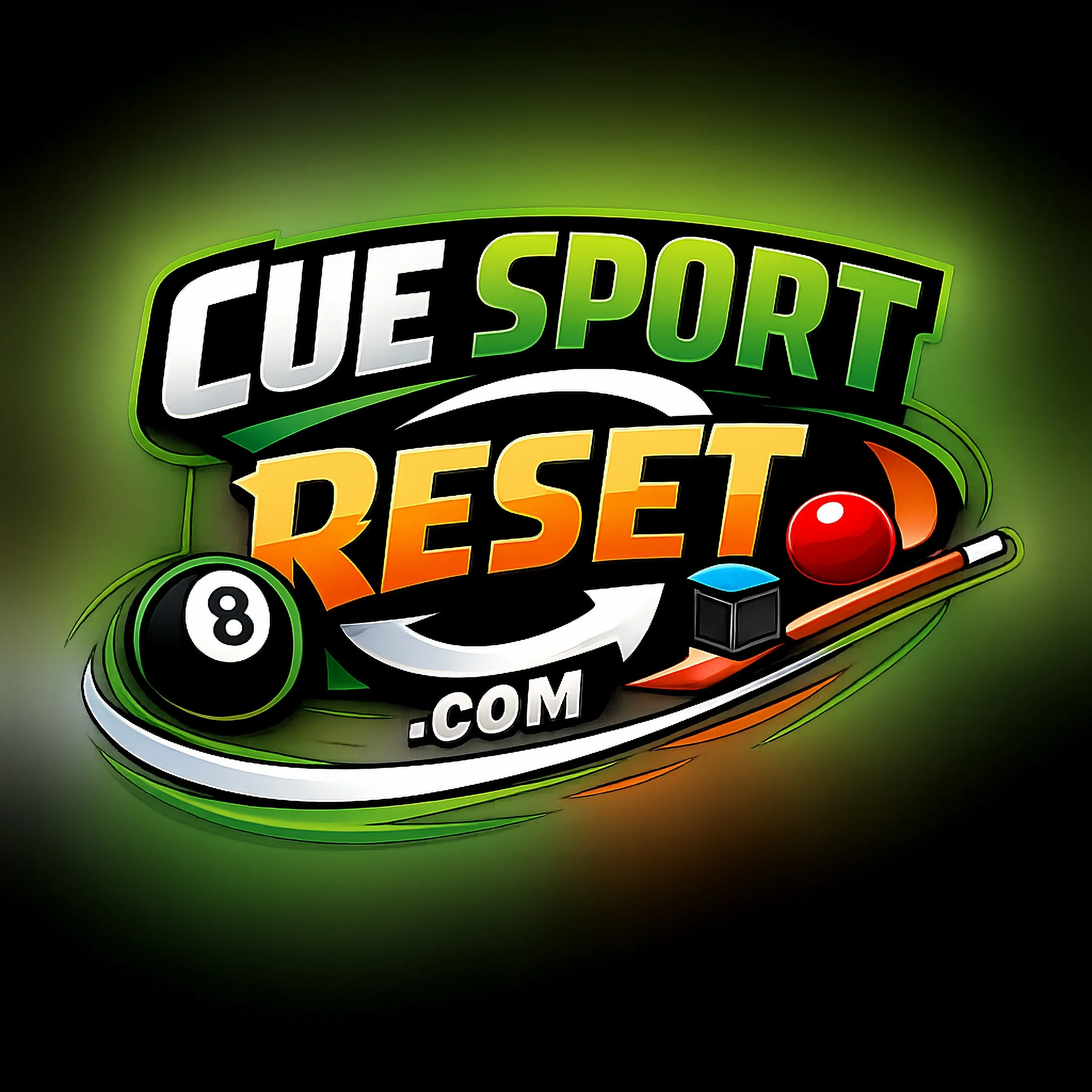 Cue Sport Reset logo
