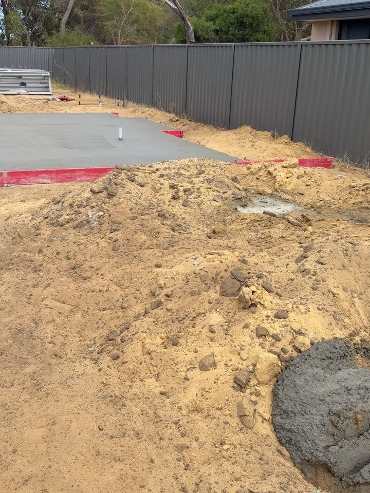 Found time to slap a little house slab up in Harvey 
😉