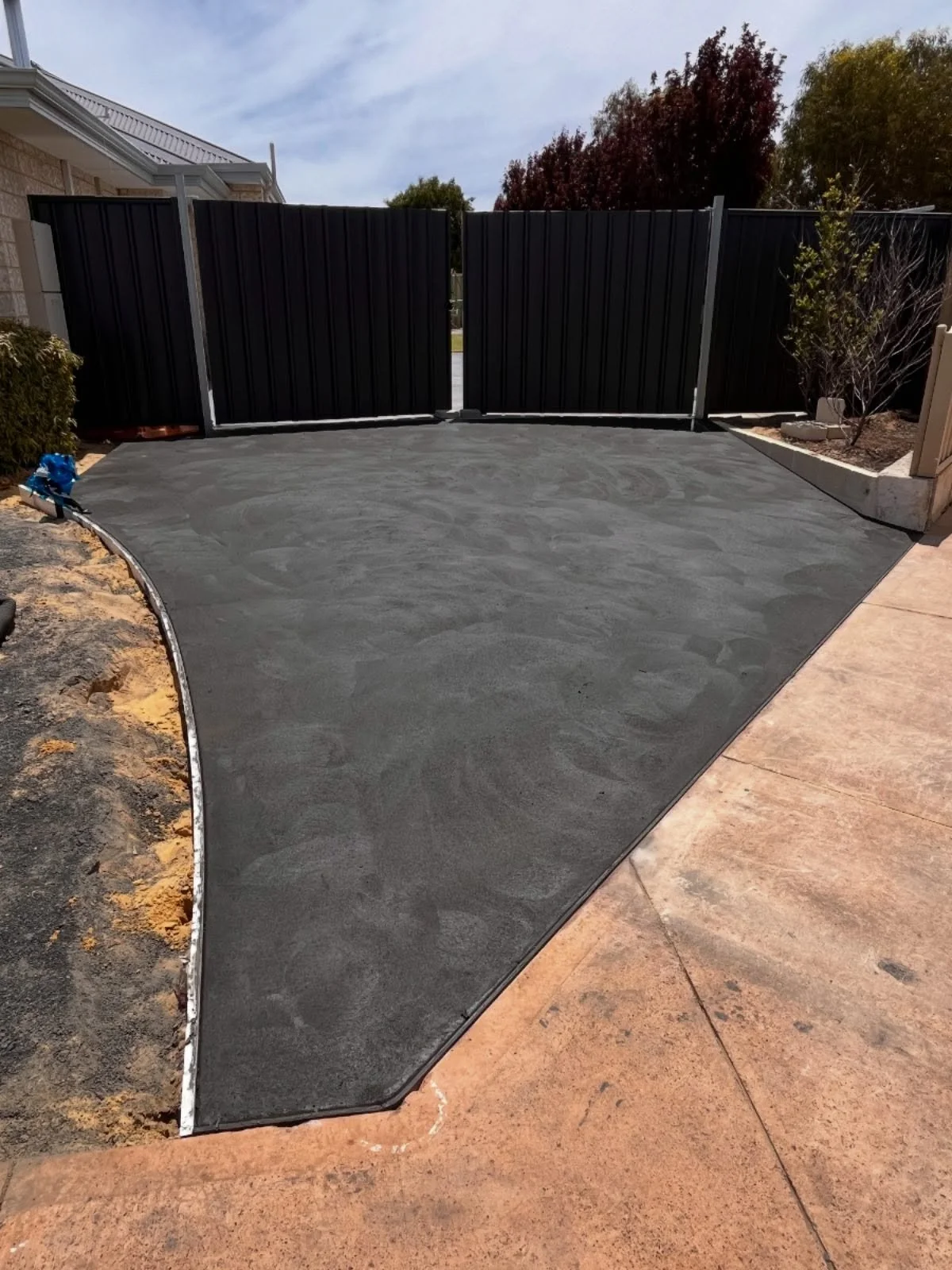 Finished off the front access for an old mate! Somewhere nice to park the yacht.