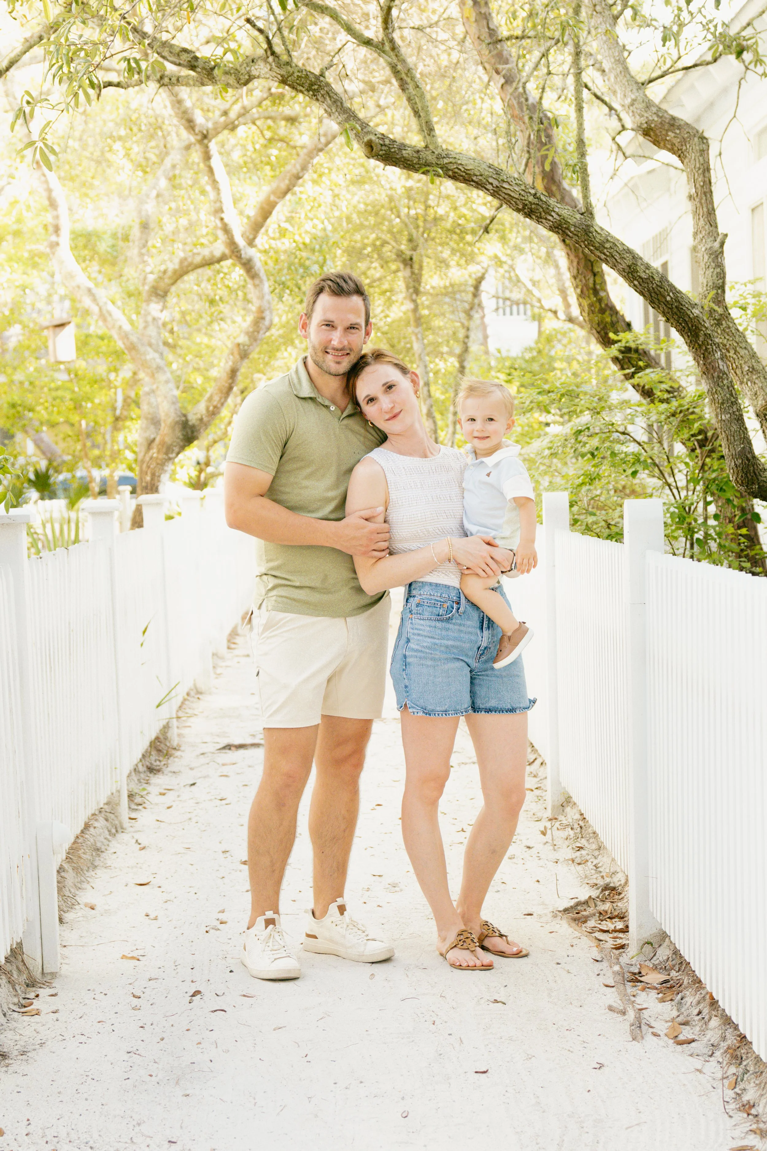 Vibrant family shoot in Seaside, FL.