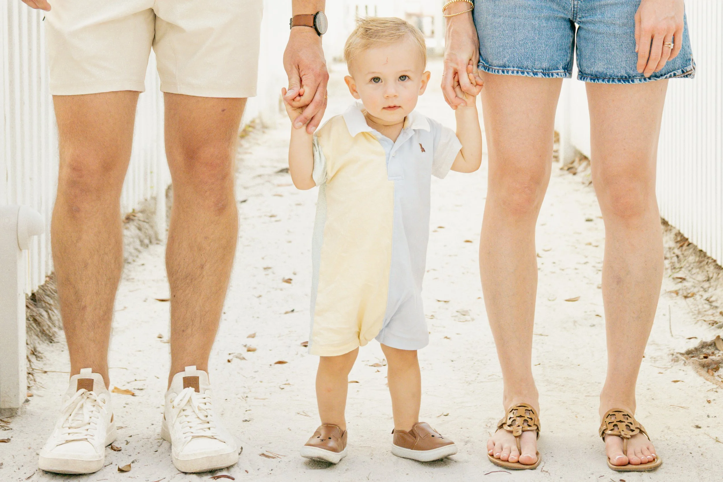 Vibrant family shoot in Seaside, FL.