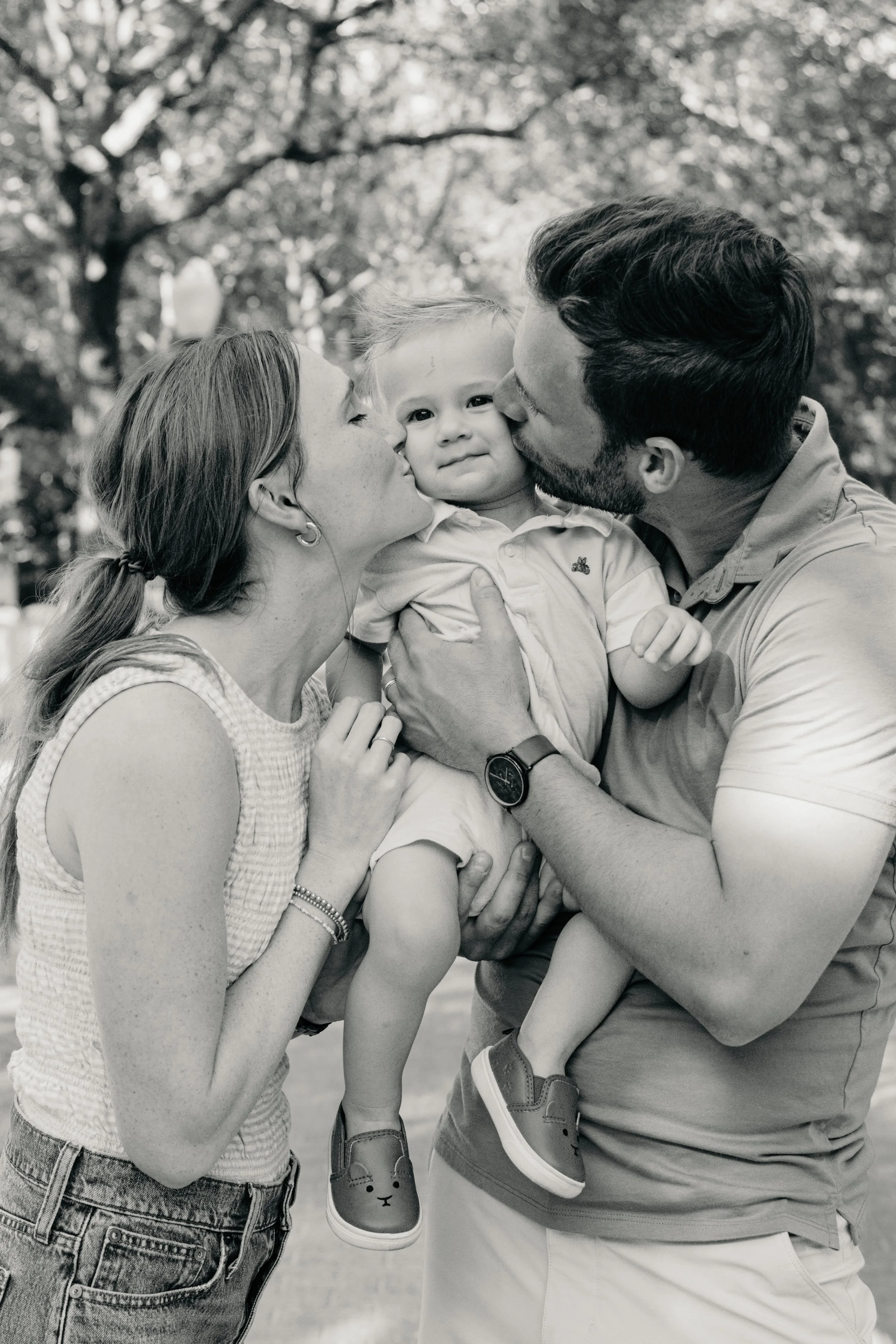 Vibrant family shoot in Seaside, FL.