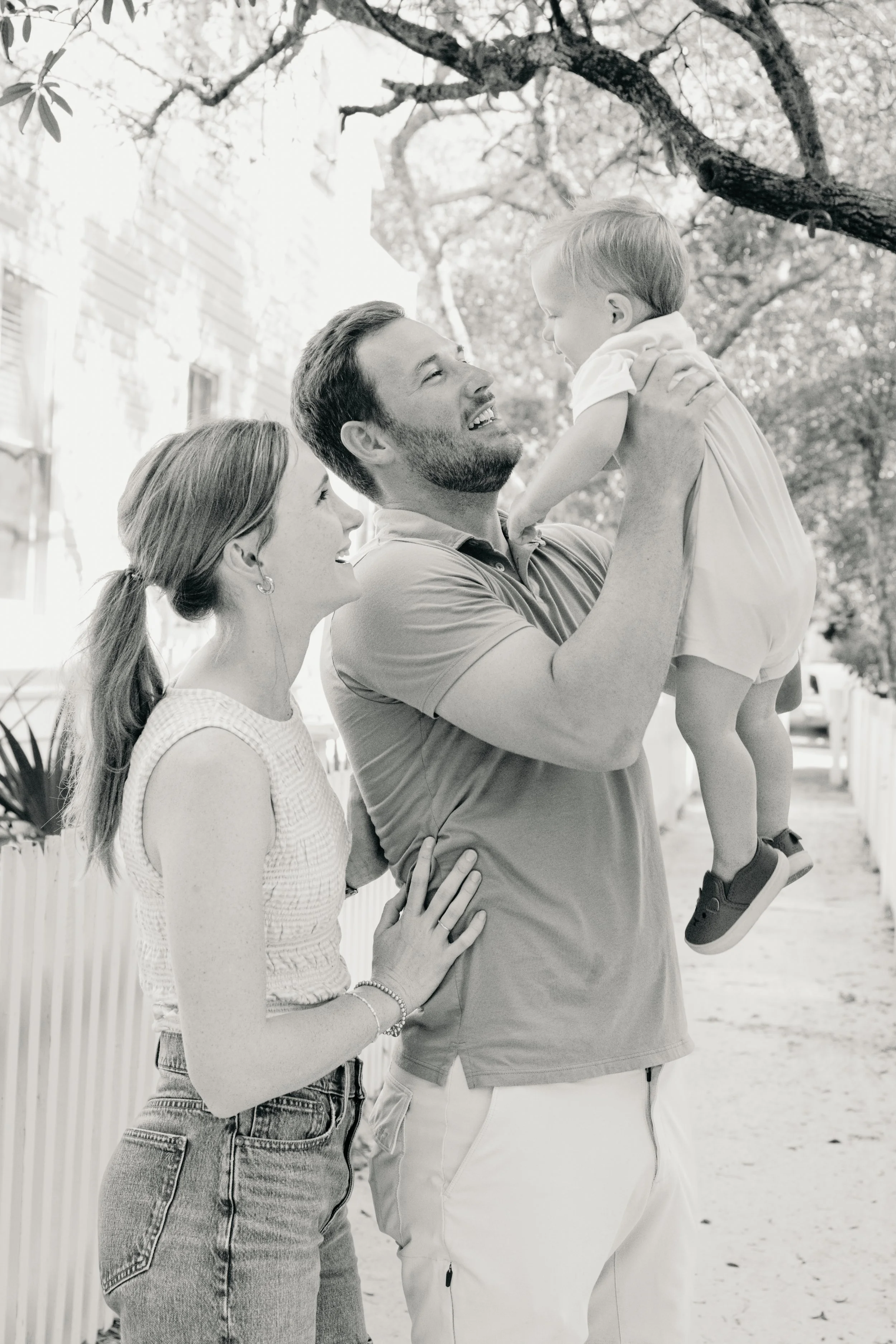 Vibrant family shoot in Seaside, FL.