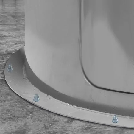 Anchor Bolts - 
12 bolts at 4600 lbs of pressure per bolt, for 55,200 lbs of pressure.