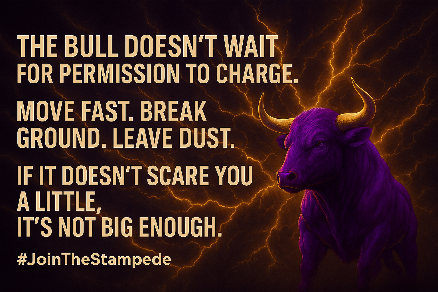 Stampede Creed - Move Fast Break Ground Leave Dust