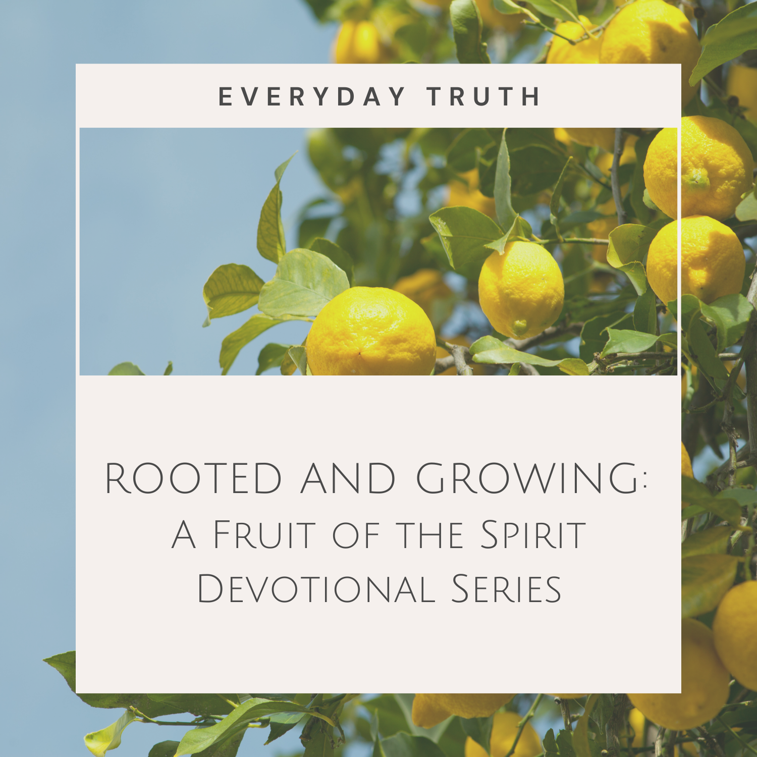 Rooted and Growing: A Fruit of the Spirit Devotional Series