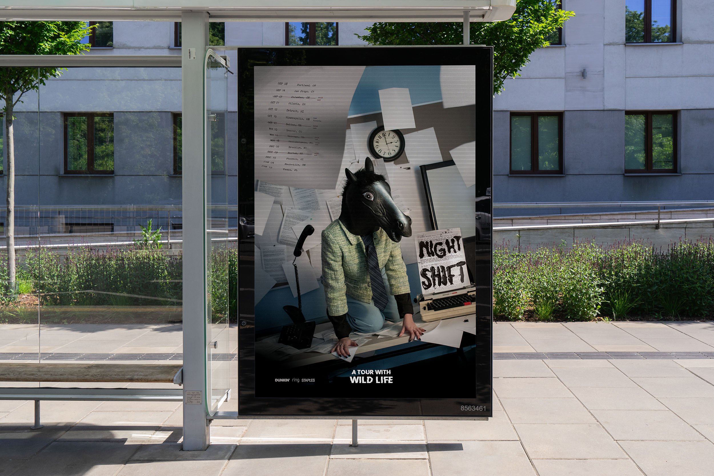 Night Shift Tour Poster