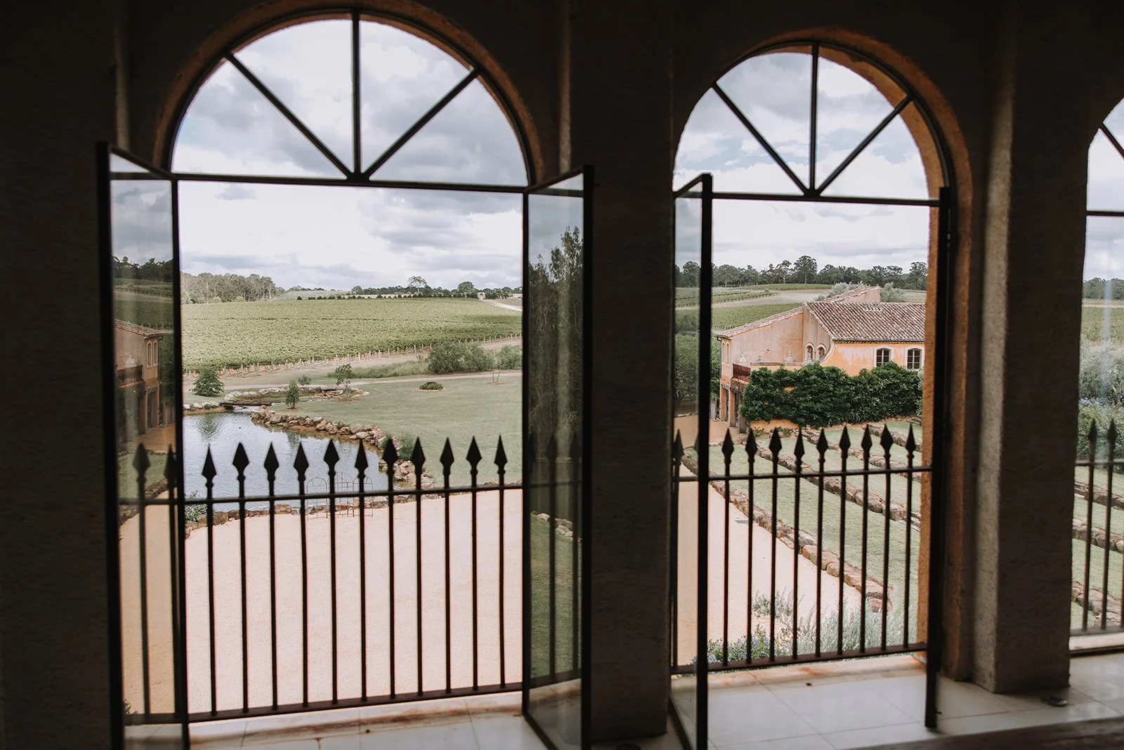View from the Wedding Suite windows