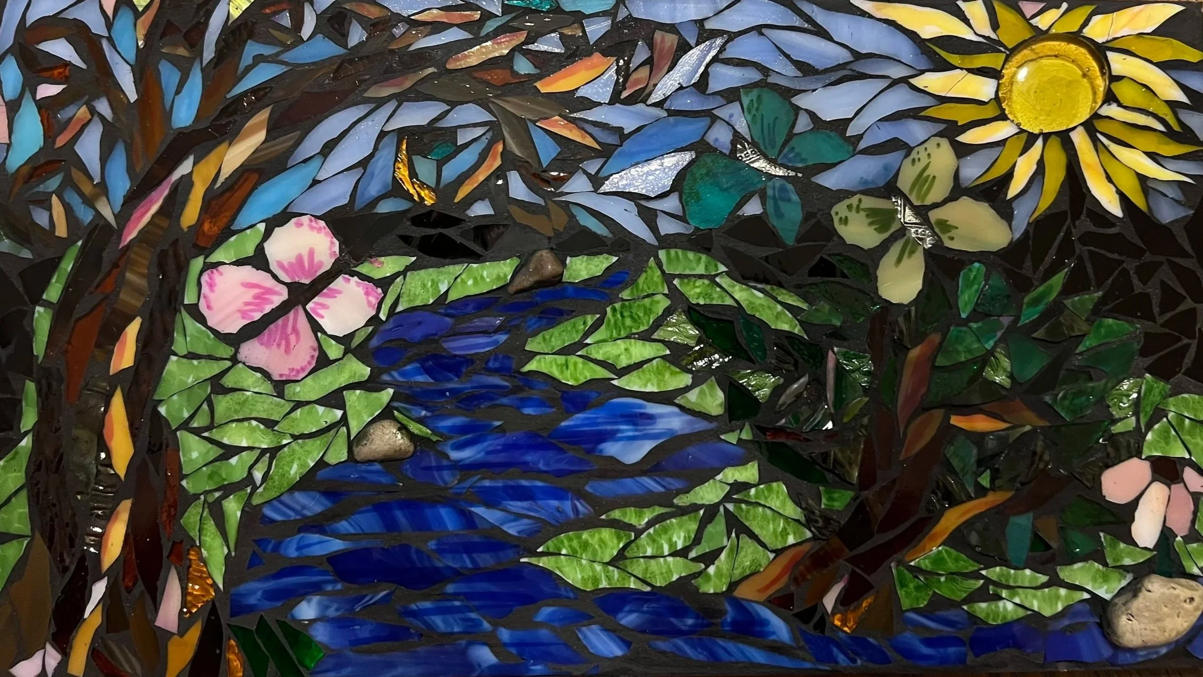 August Project - Woodland Scene Mosaic