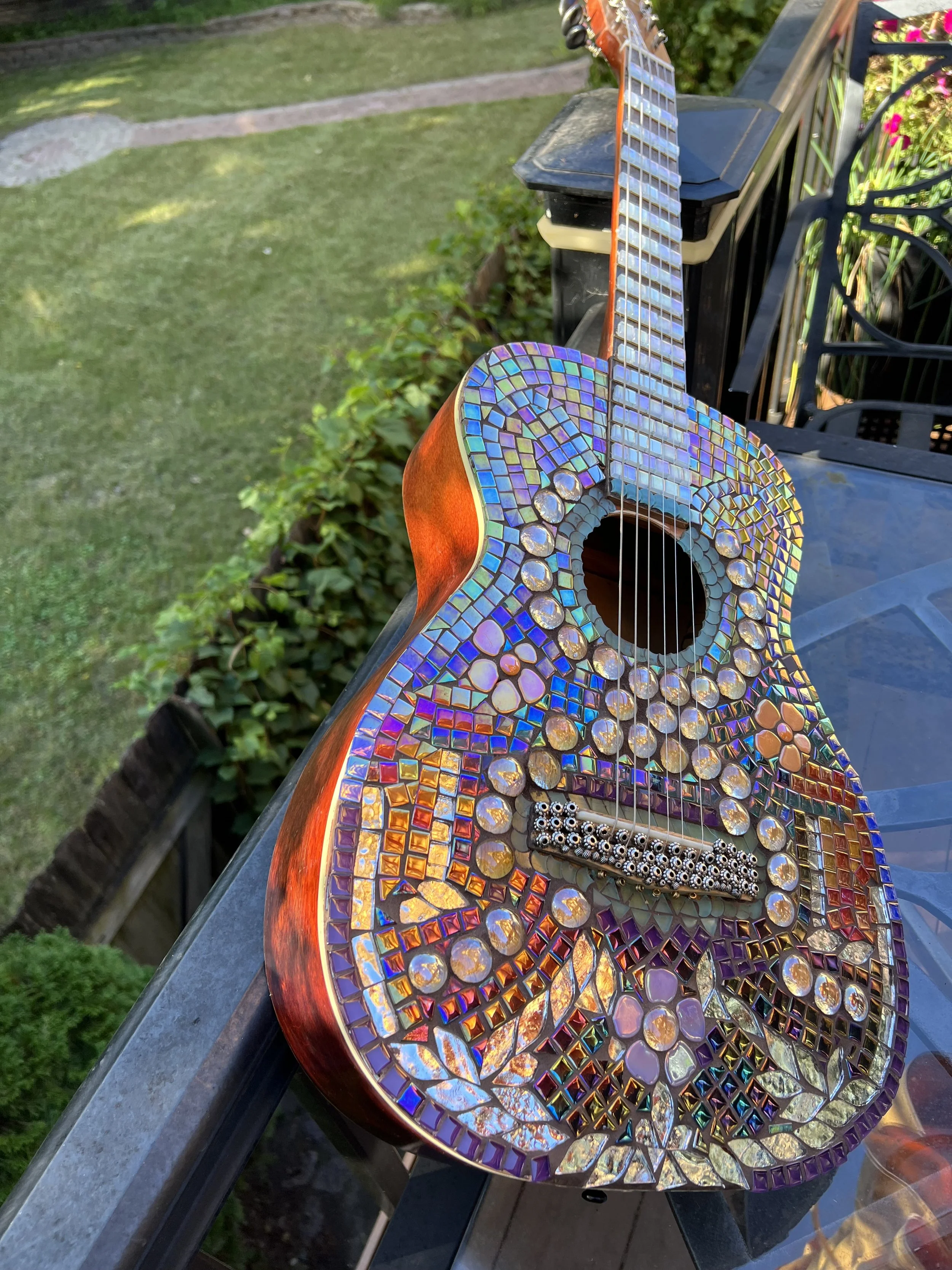 July Project - Guitar Mosaic