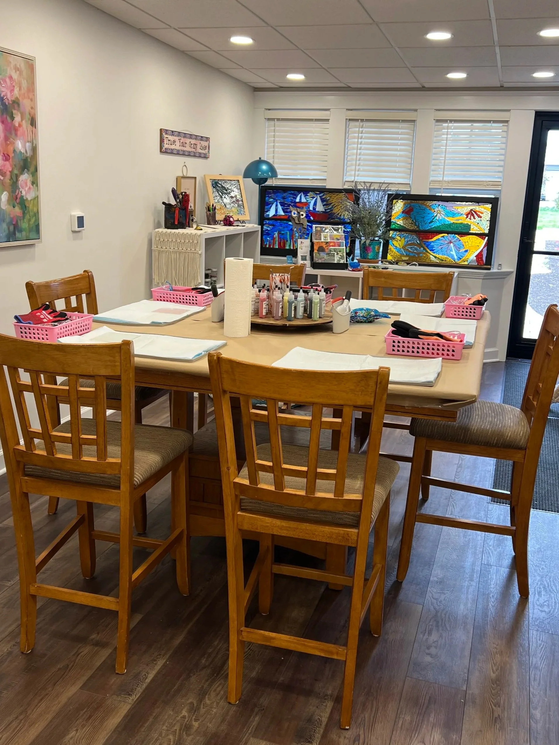 Glass Art Workshops | Lake Geneva Art Studio