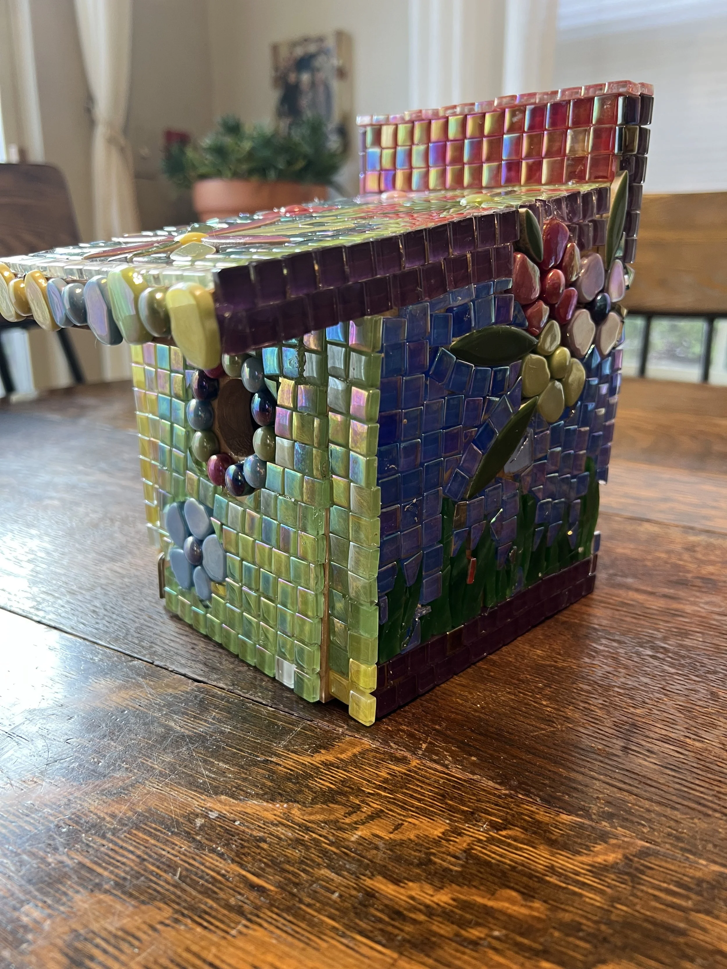 May Project - Birdhouse Mosaic