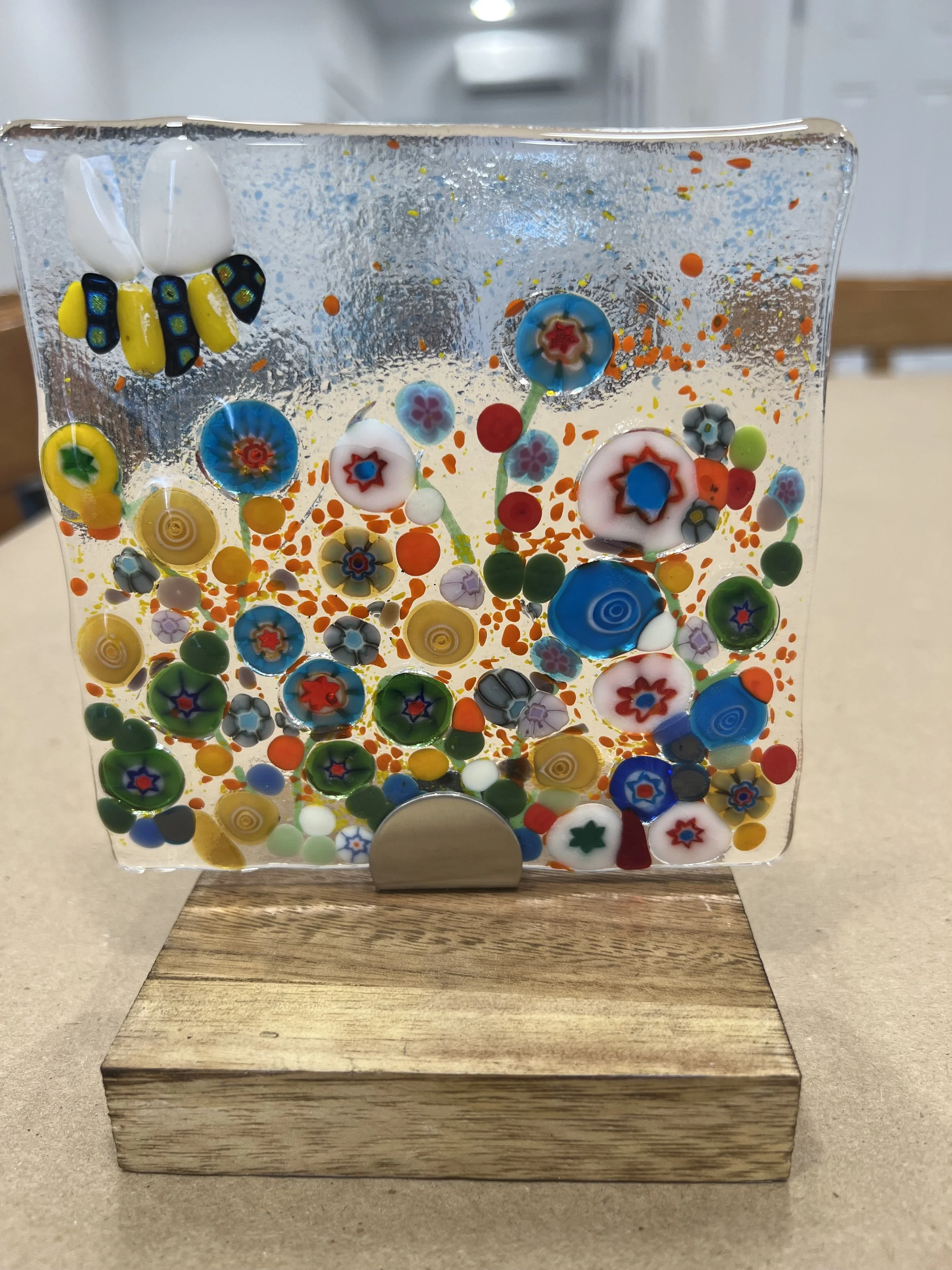 Fused Glass Class at Lake Geneva Art Studio
