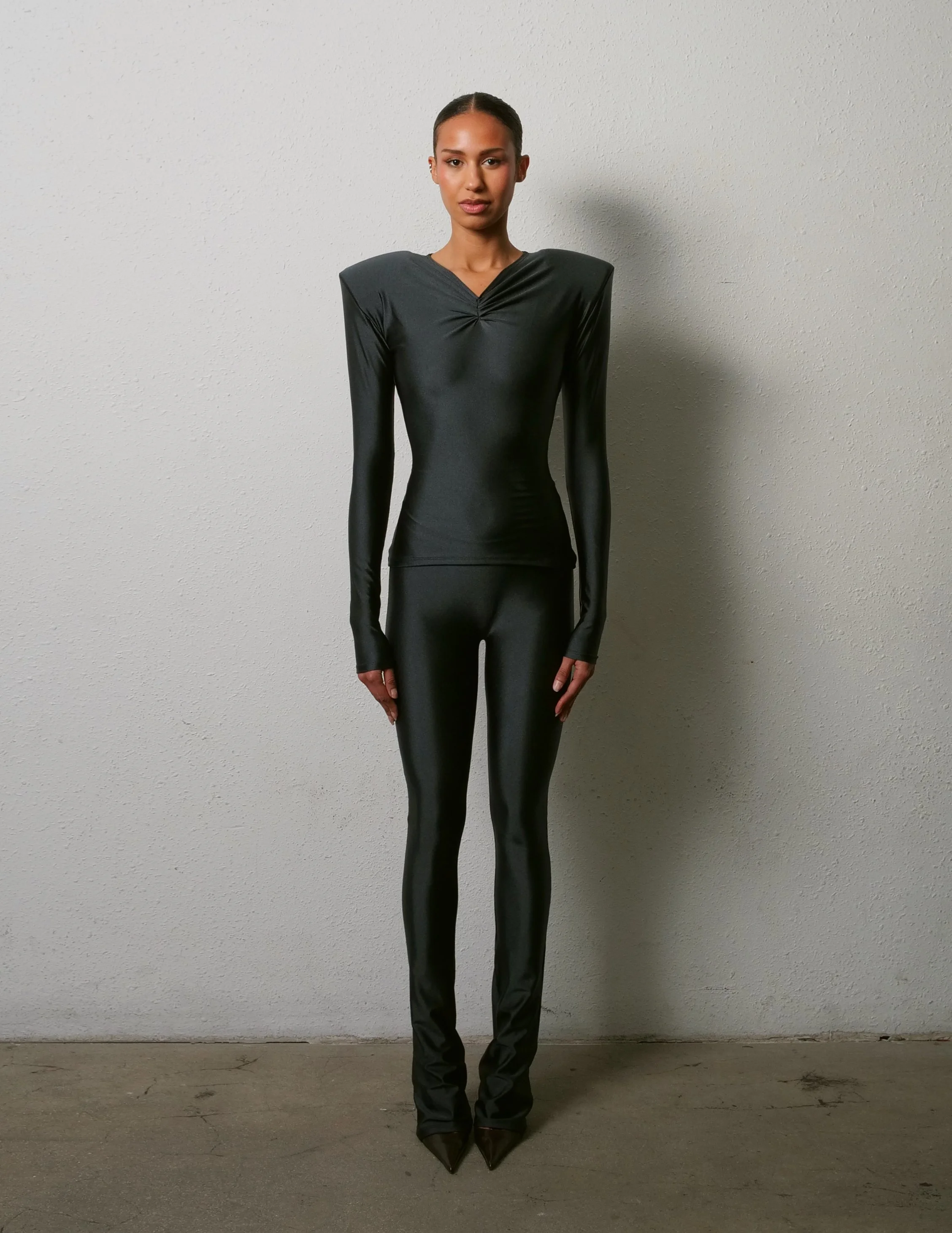 The Uniform Shiny Spandex Set