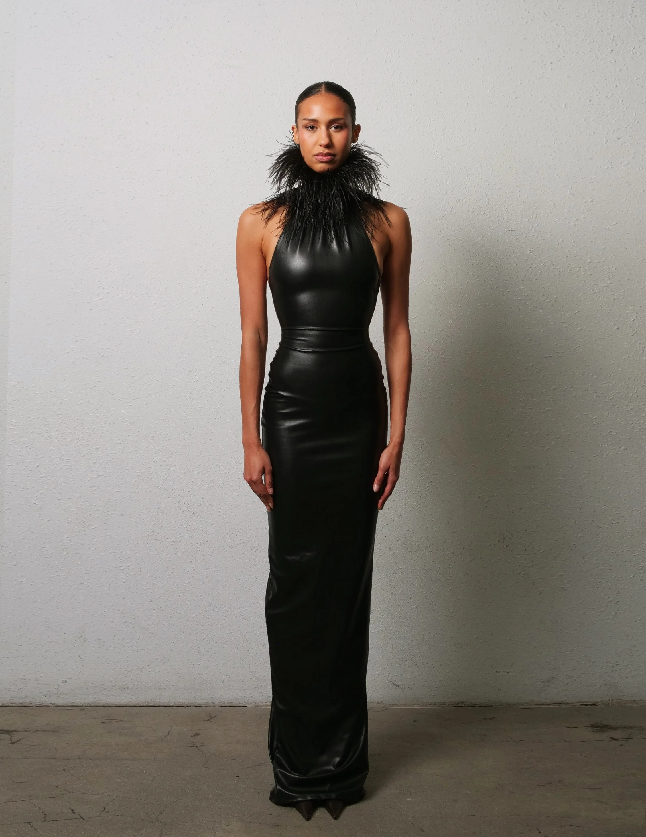 The Icon- Black Vegan Leather