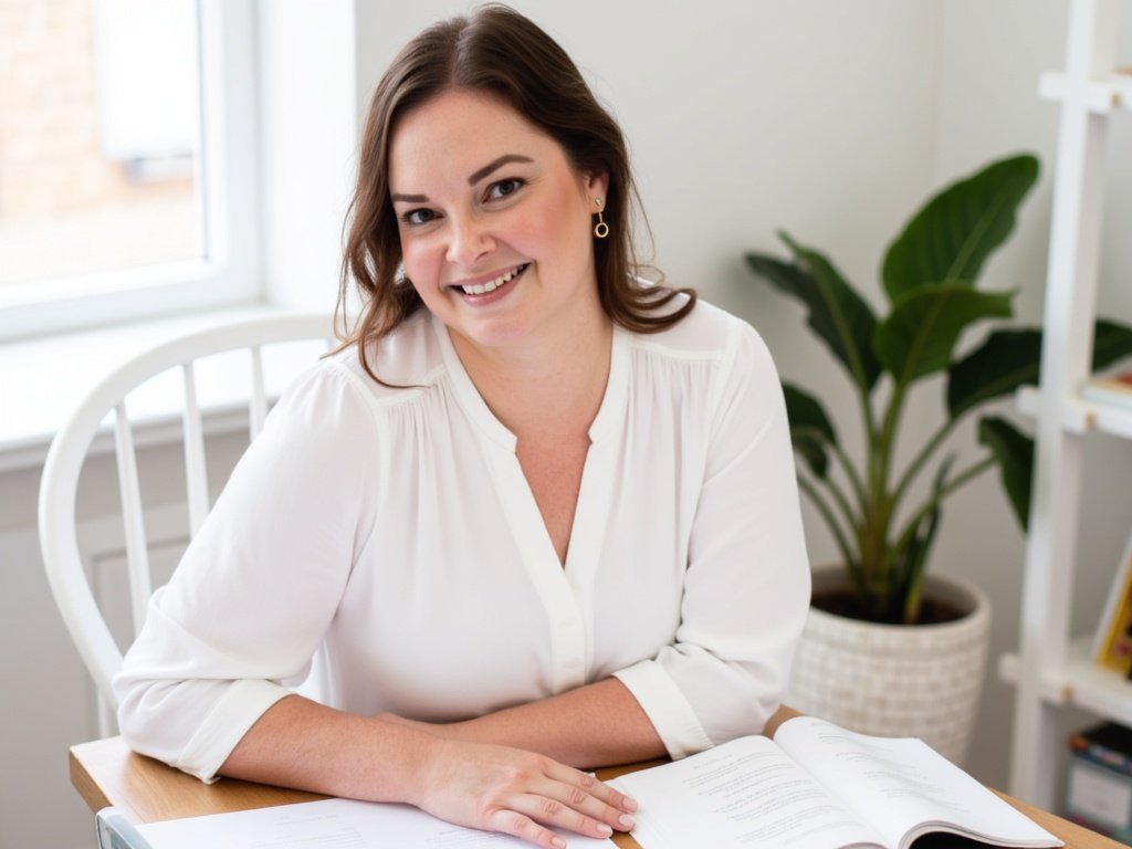 Ops Haus partnering with a female founder to manage business operations, systems, and strategy as part of premium Online Business Management services.