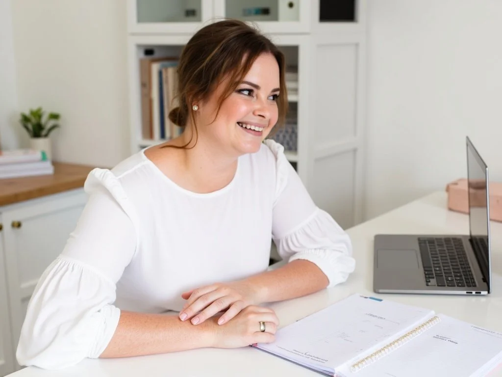 Kasey Signall, founder of Ops Haus, providing executive assistant services for female founders — offering reliable virtual support, scheduling, and client management for women-led businesses in Australia.