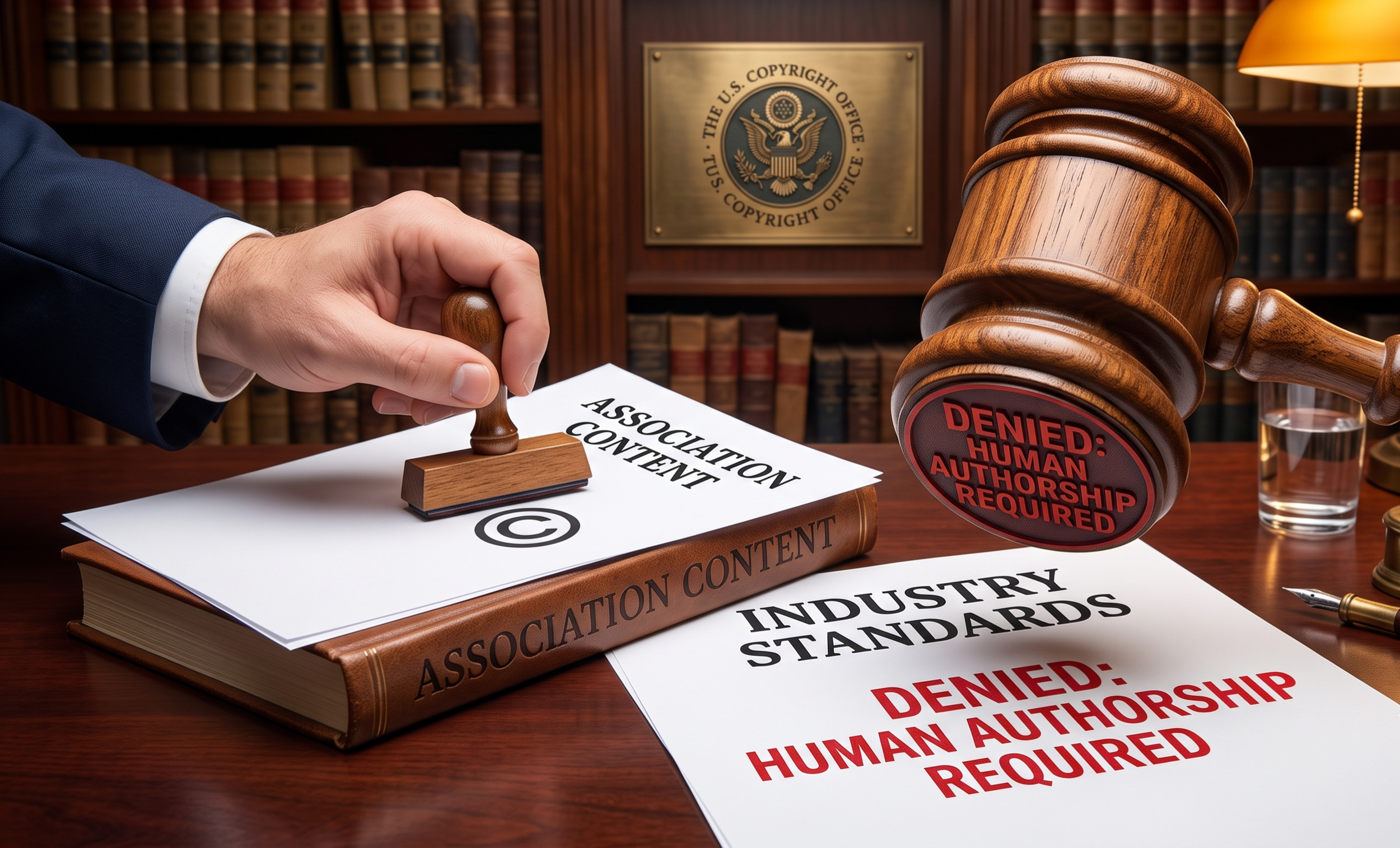 Gavel &amp; Glass Briefing - Generative AI and Association Content: Who Owns the Copyright?