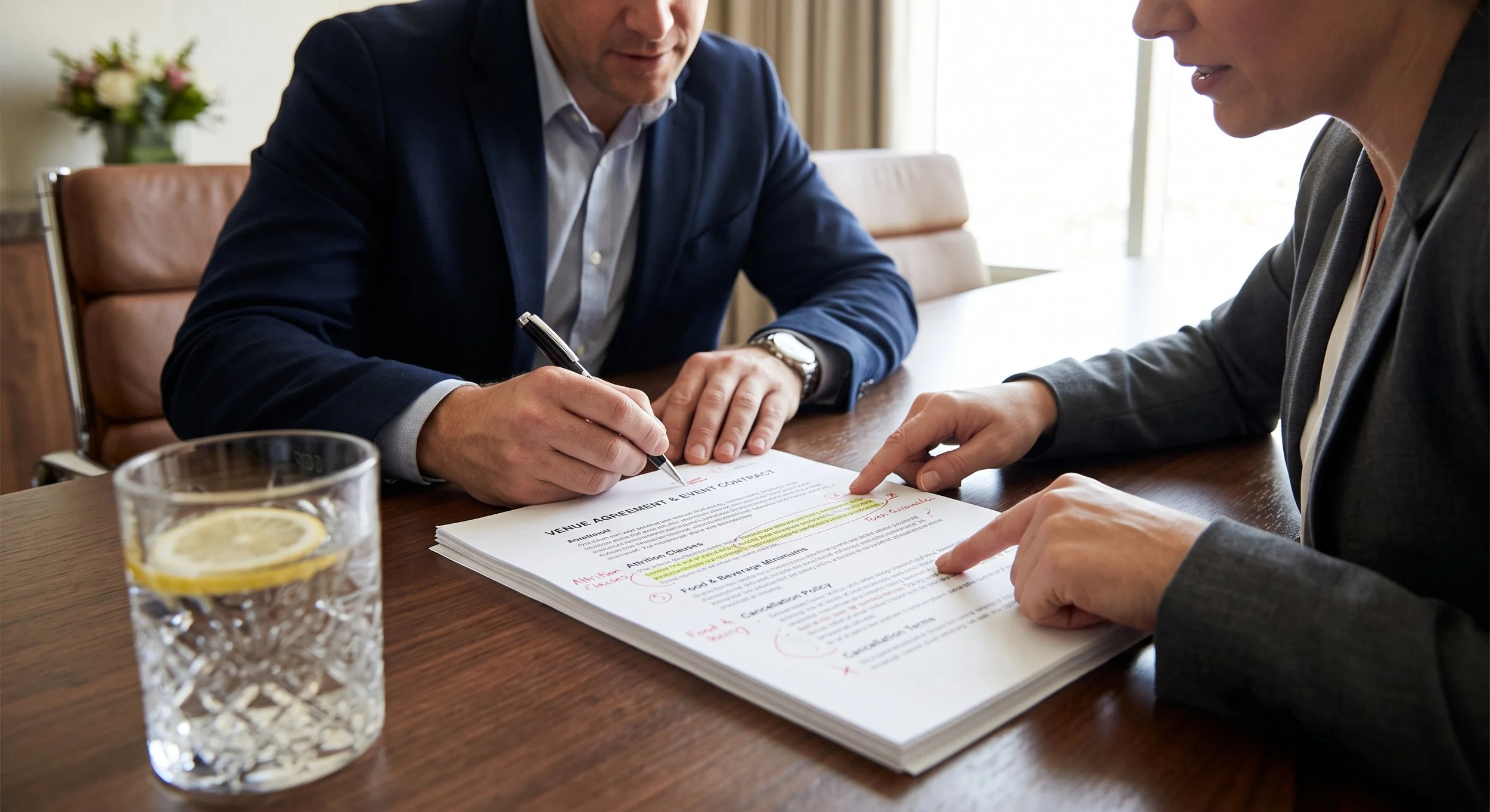 Gavel &amp; Glass Briefing - Event Contracts That Support Successful Meetings