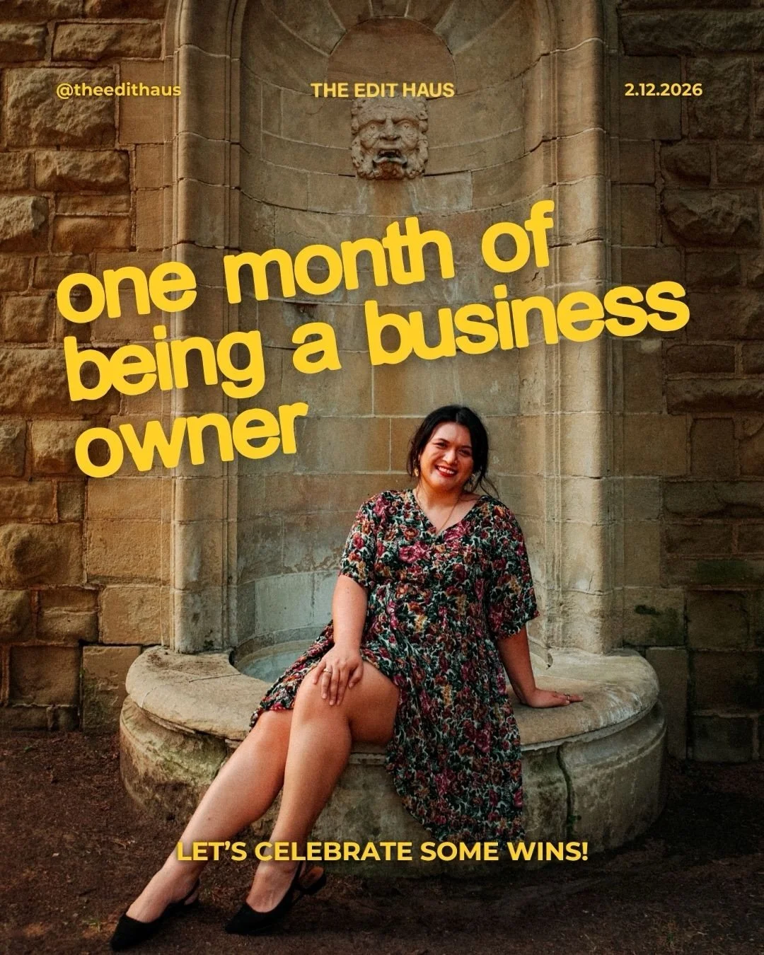 can&rsquo;t believe it&rsquo;s been a month since launching!

this is your sign to go after your dreams and actually make them real. i keep thinking about how this was only month one&hellip; and how one day i&rsquo;ll look back at this version of me 